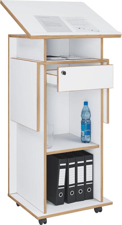Immagine prodotto VCM Holz Stehpult Rednerpult Rollen Salia
