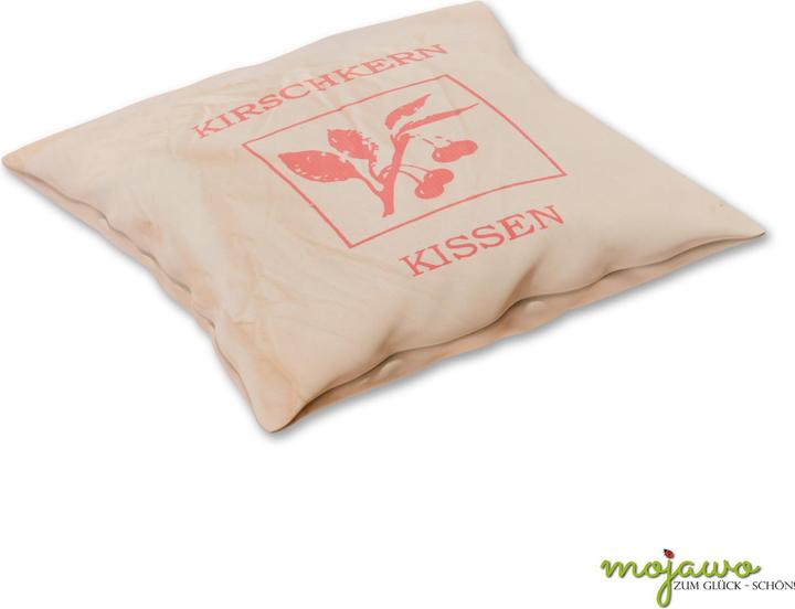 Actual product image Mojawo Cherry stone cushion heat cushion grain cushion cold+heat 21x21cm (21 x 21 x 2 cm)