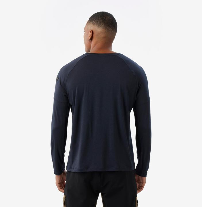 Actual product image Forclaz Langarmshirt Herren - Merino Resist dunkelblau (XXL)