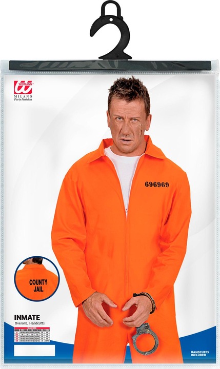 Produktbild Widmann Entflohener Häftling - Sträfling (L)