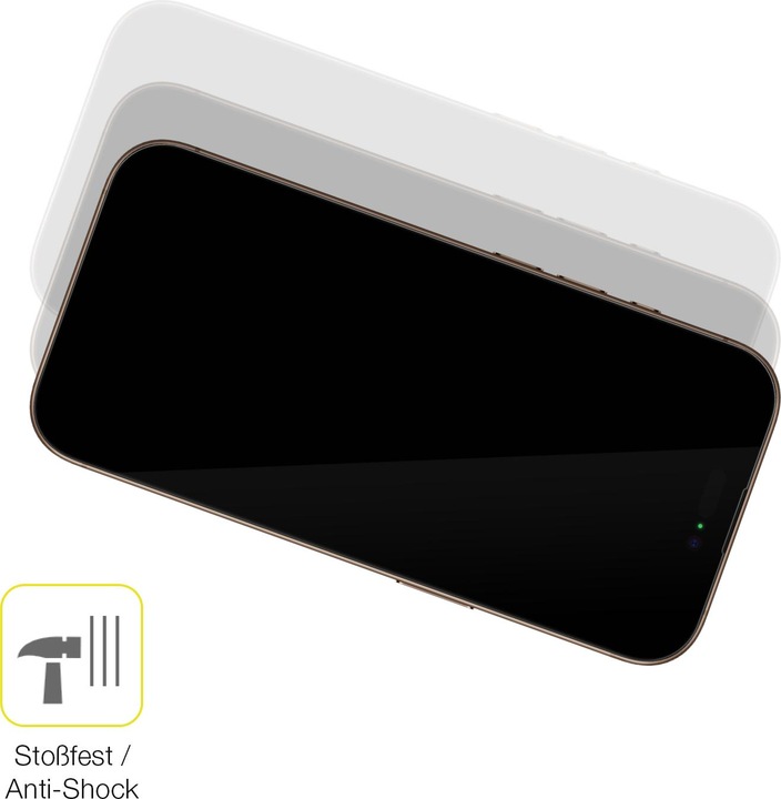 Produktbild Dipos 3D Full Cover Schutzfolie (1 Stück, Apple iPhone 16 Pro Max)