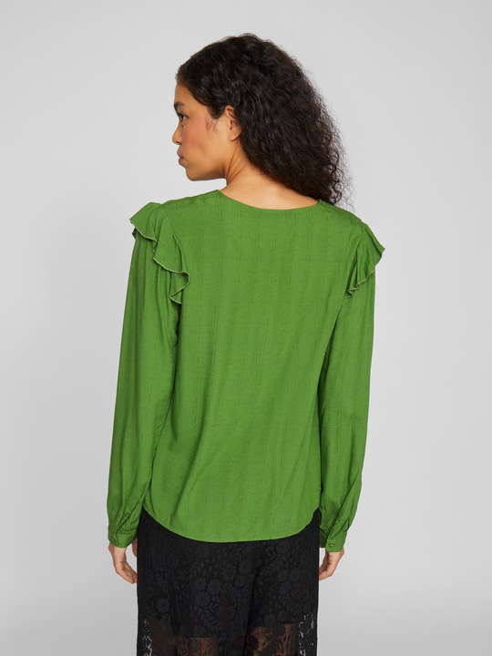 Actual product image Vila Long sleeve top with V-neck (40)