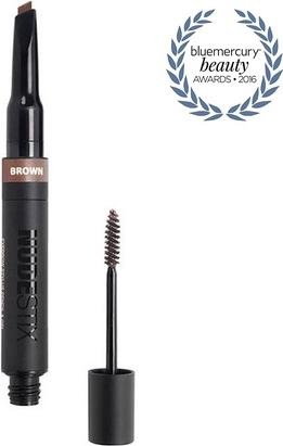 Actual product image Nudestix Eyebrow Stylus 2in1 eyebrow fixative Brown 0.2g + 2.4ml