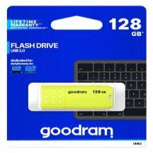 Produktbild Goodram UME2 UME2-1280Y0R11 Pendrive (128 GB, USB 2.0, gelb) (128 GB, USB-A)