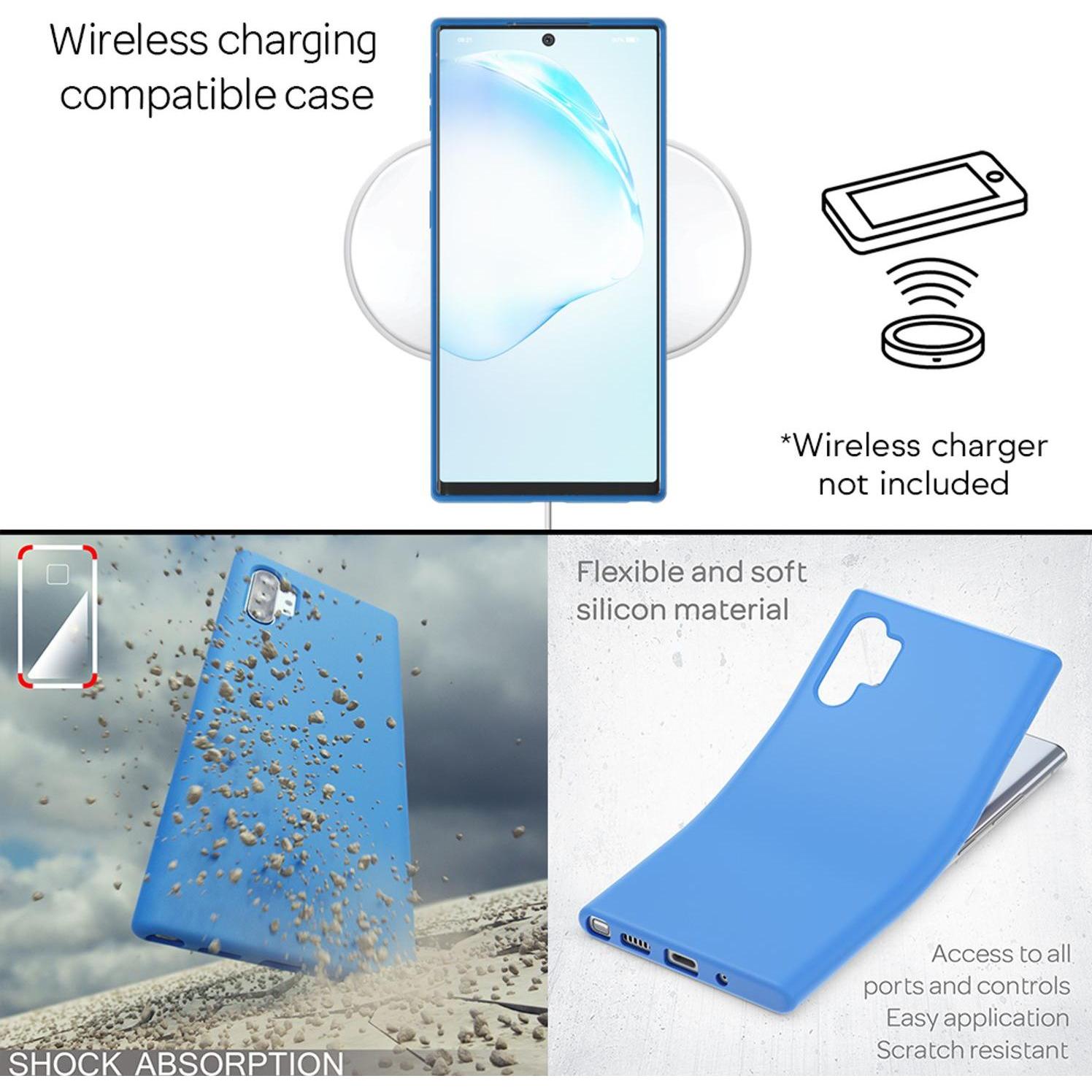 Thumbnail - Nalia Neon Hülle (Samsung Galaxy Note 10 Plus), Smartphone Hülle, Blau