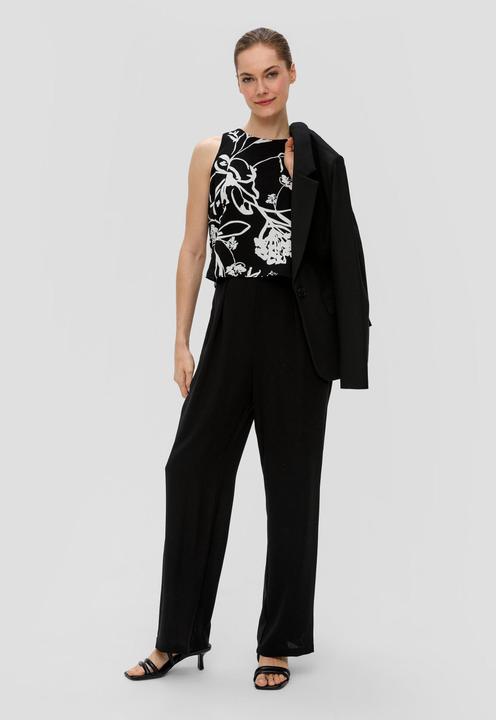 Produktbild s.Oliver Overall Jumpsuit aus Crêpe (40)