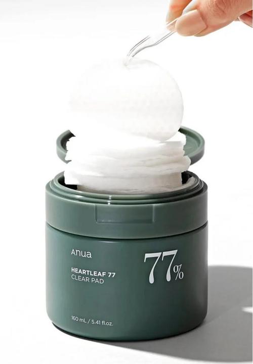 Productafbeelding Anua - Heartleaf 77% Heldere Pad (Reinigende scrub, 160 ml)