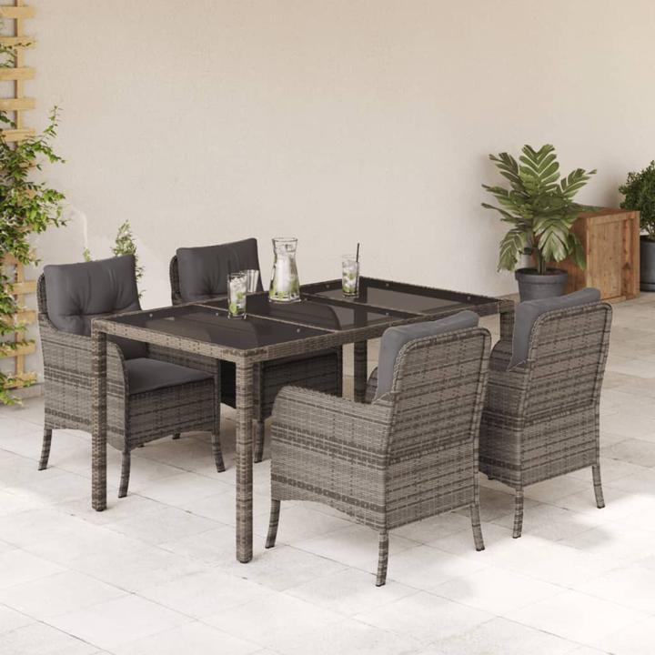 Produktbild vidaXL Garten Essgruppe (150 x 90 x 75 cm)
