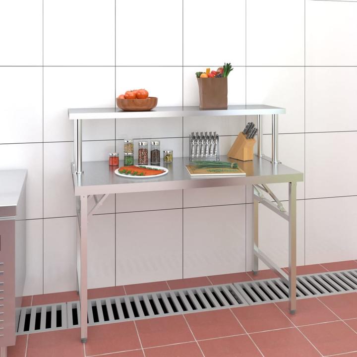 Image du produit vidaXL Küchen-Arbeitstisch (60 cm, 120 cm)