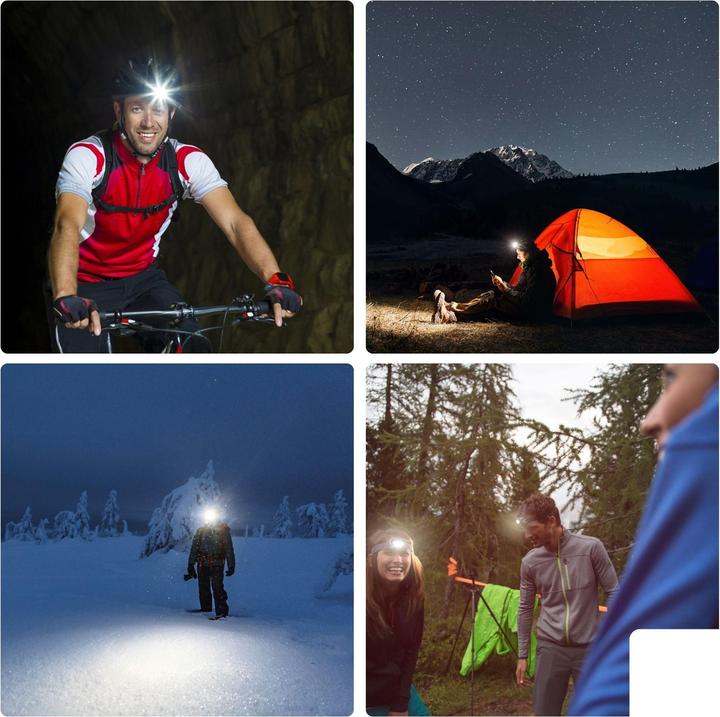 Actual product image Perel Headlamp with 7 very bright white leds