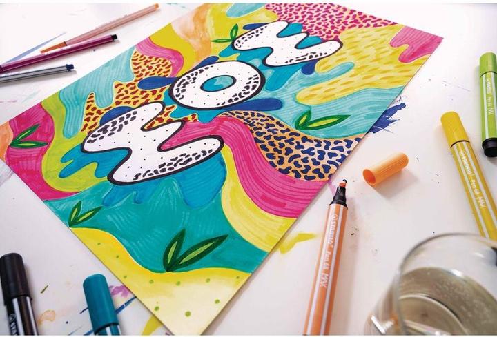 Produktbild STABILO Pen 68 Max 6er Etui Arty (Mehrfarbig, 6 x)