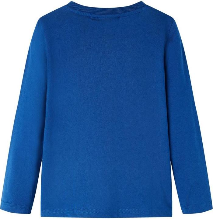 Produktbild vidaXL Kinder-Langarmshirt Dunkelblau 92,Material: 100 (92)