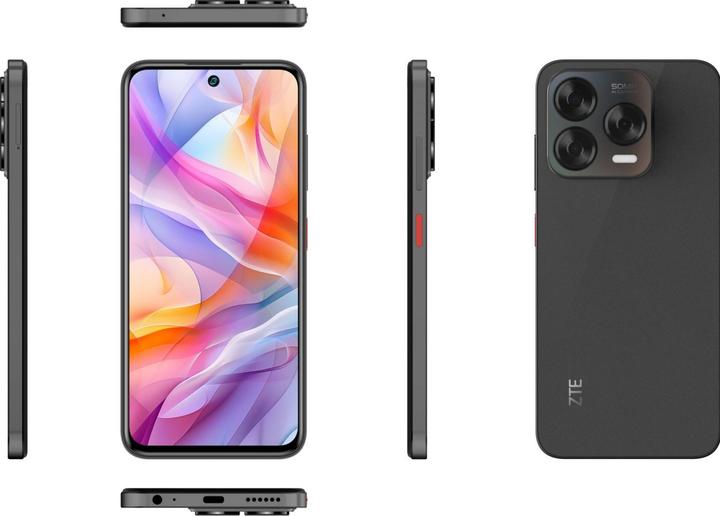 Actual product image ZTE Blade V70 Vita (256 GB, Stone Gray, 6.70", Dual SIM, 4G)