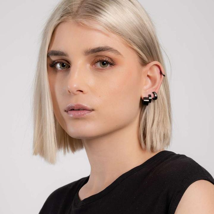 Immagine prodotto Bijouteria Piercing orecchio (Acciaio inossidabile, Rivestimento PVD)