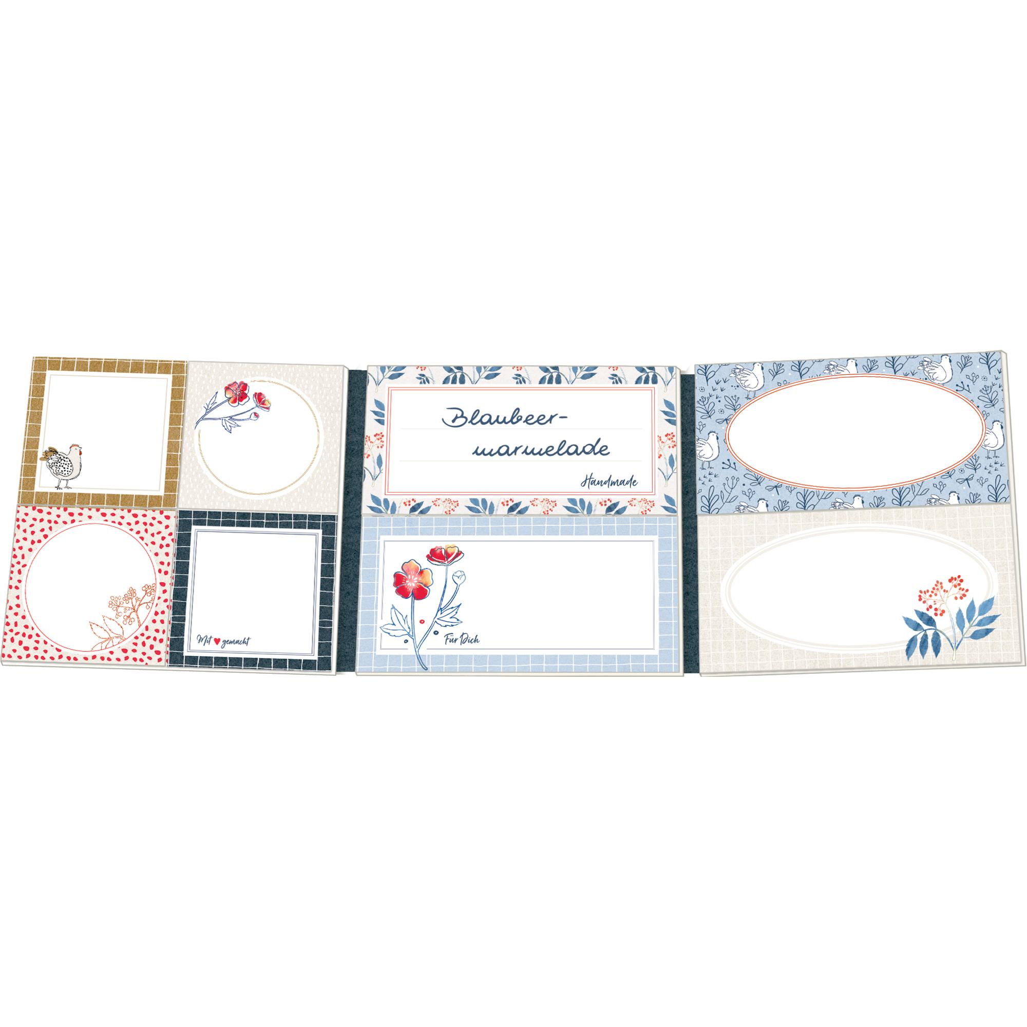 Thumbnail - Etikettenbüchlein - Einmach-Etiketten f, Belletristik