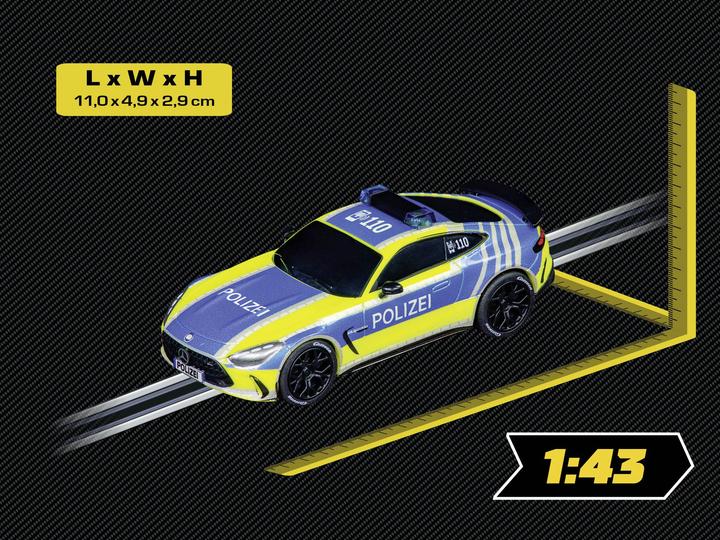 Actual product image Carrera GO Auto Mercedes-AMG GT Polizei