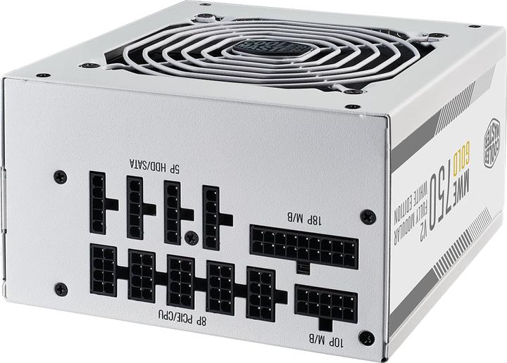 Actual product image Cooler Master MWE Gold 750 V2 ATX 3.0 Ready White Edition (750 W)