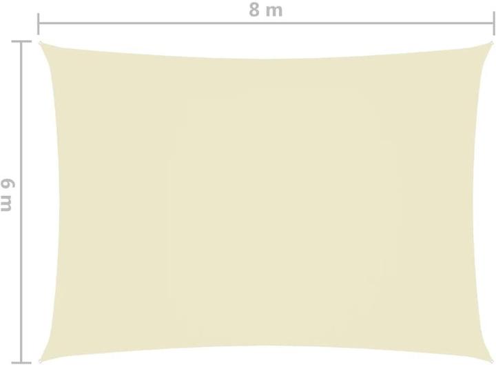 Image du produit vidaXL Sonnensegel (600 x 800 cm)