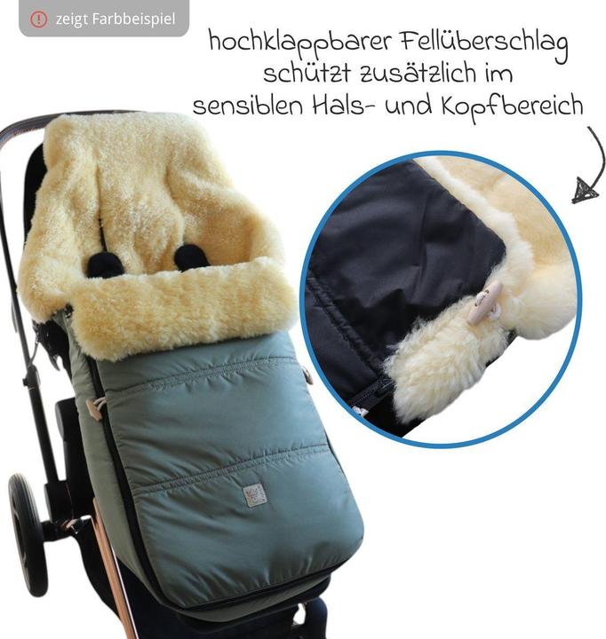 Image du produit Kaiser Baby Kaiser Lammfell Fusssack Dublas 2.0, salbei green/grey