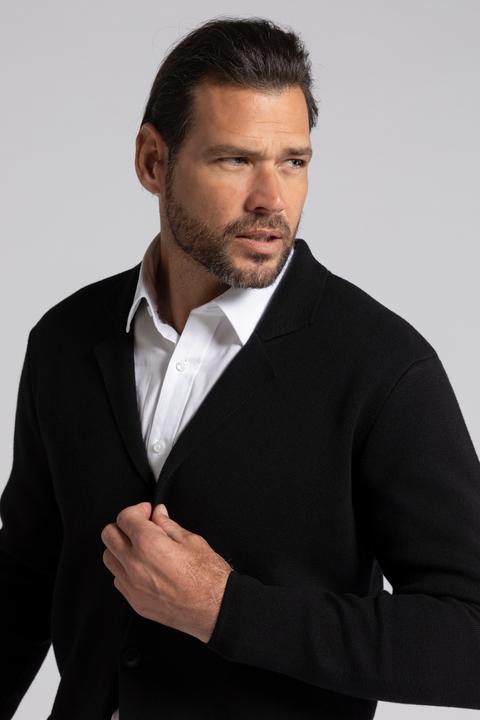 Produktbild JP1880 Stricksakko, FLEXNAMIC®, Business, Milano-Strick, Reverskragen (8XL)