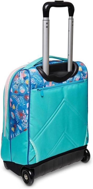 Image du produit Seven Sac à dos trolley avec compartiments multiples et roues (32 l)