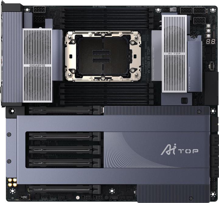 Image du produit Gigabyte W790 AI TOP (LGA 4677, Intel W790, E-ATX)