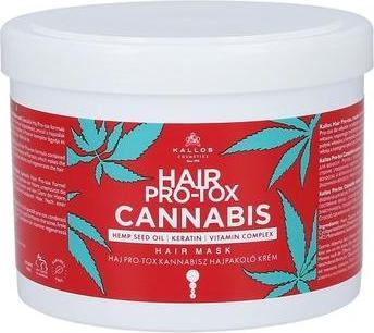 Immagine prodotto Kallos Kjmn Pro-tox Maschera per capelli alla cannabis 500ml (500 ml)