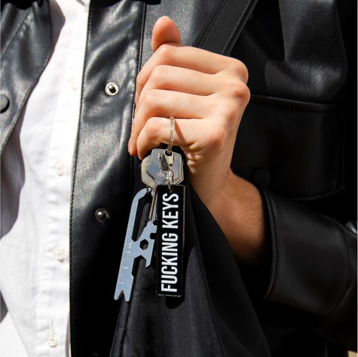 Actual product image Fisura Keyring FUCKING KEYS