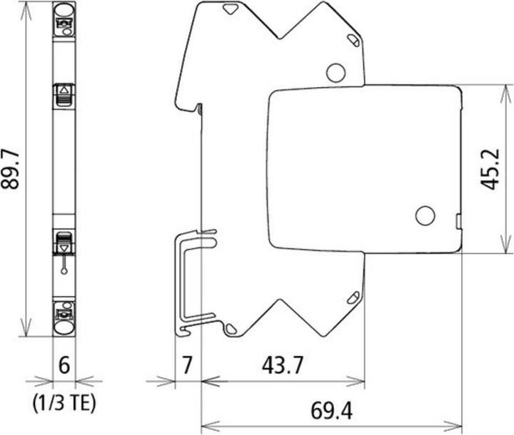 Actual product image Dehn Earthing module