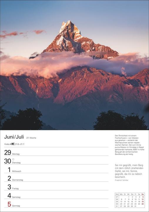 Produktbild Harenberg Wunder der Natur Wochenplaner 2026 - 53 faszinierende Fotografien