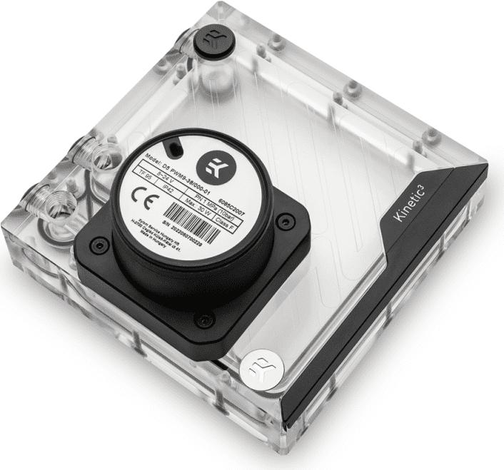 Produktbild EKWB EK-Quantum Kinetic3 FLT D5 PWM Ausgleichsbehälter-Pumpen-Kombination - 140mm, D-RGB