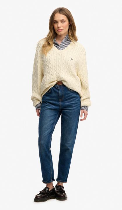 Produktbild Superdry Oversized Damen-Crewneck-Pullover (XS)