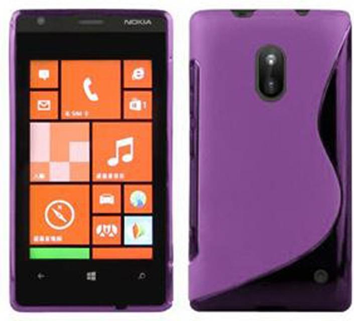 Actual product image Cadorabo TPU S-Line Cover (Nokia Lumia 620)