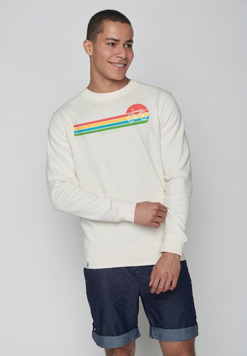 Produktbild Greenbomb Sweatshirt Bike Sunset Stripes (3XL)