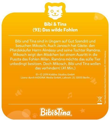 Actual product image Tigermedia Bibi & Tina- The wild foal (German)