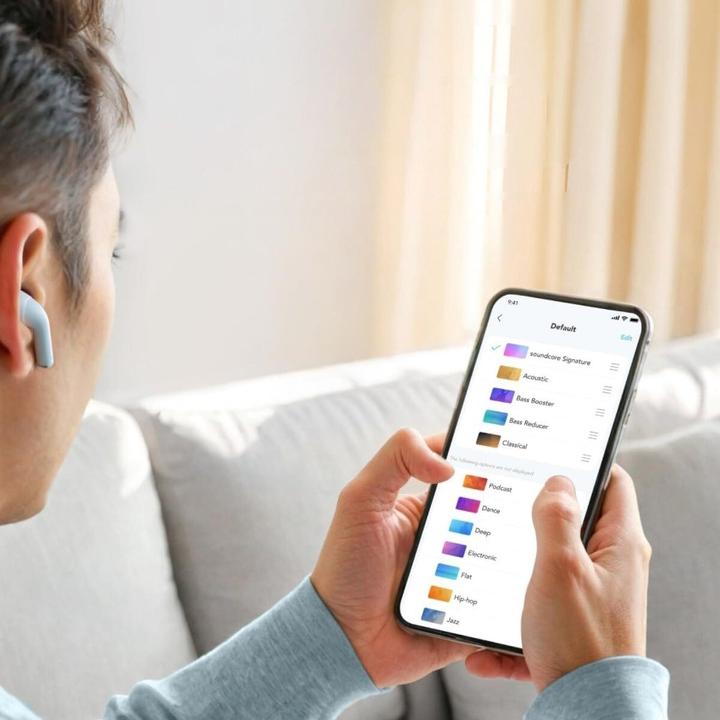 Actual product image soundcore Słuchawki bezprzewodowe K20i Niebieskie (6 h, Wireless)