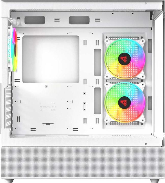 Produktbild Savio SIGMA X1 WHITE Computergehäuse (ATX, ITX, mATX)