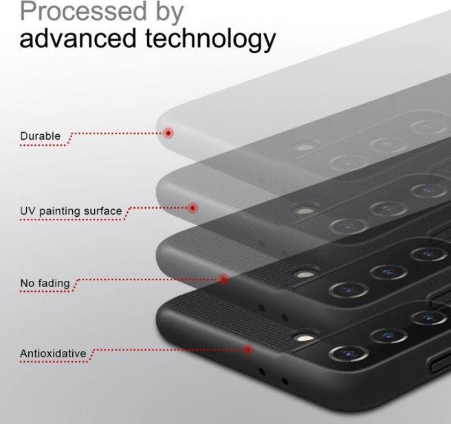Actual product image Nillkin Super Frosted Shield Series (Samsung Galaxy S21+)