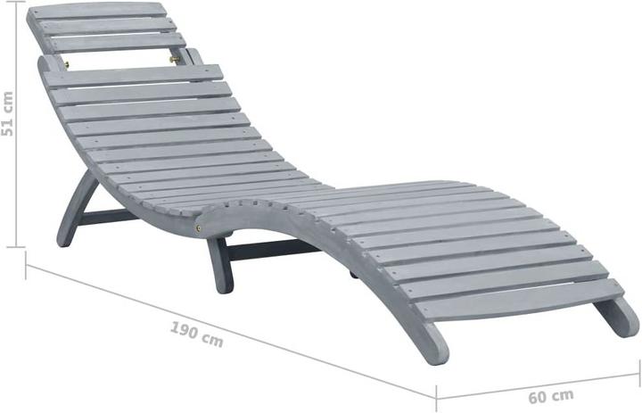 Immagine prodotto vidaXL Sonnenliege (190 cm)