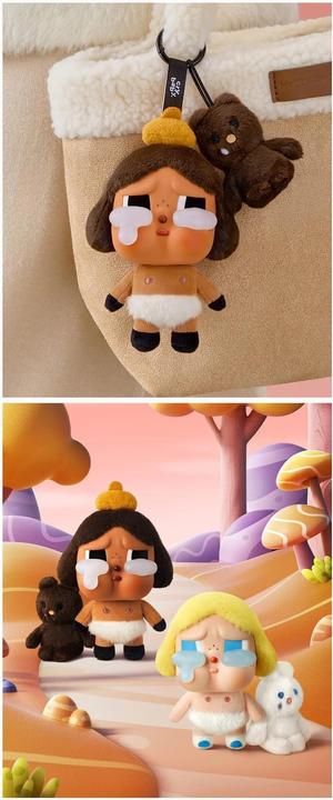 Actual product image Pop Mart Plüsch-Anhänger Labubu Crybaby Crying Again Blind Box