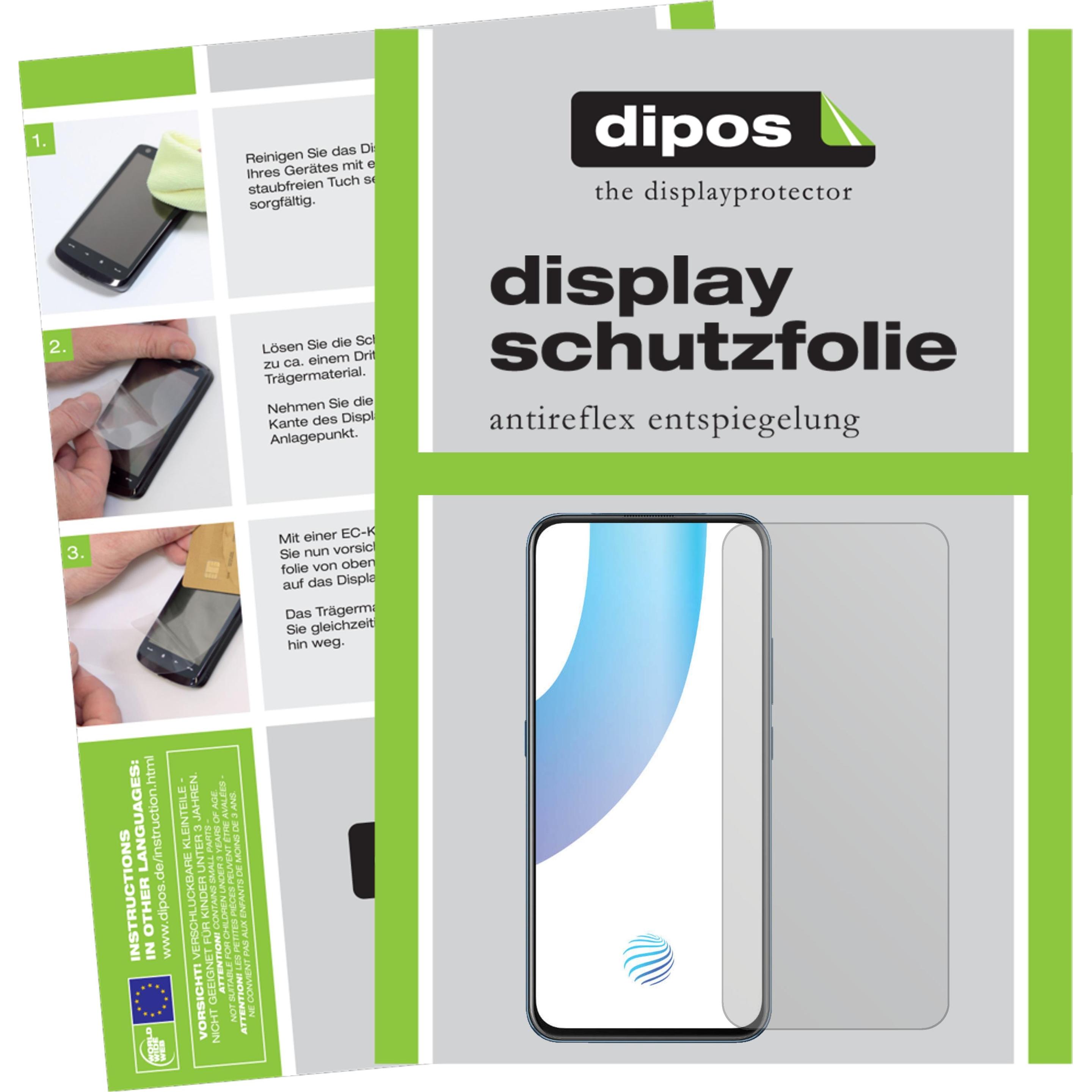 Dipos Displayschutzfolie Antireflex (6 Stück, Vivo V17 Pro), Smartphone Schutzfolie, Transparent