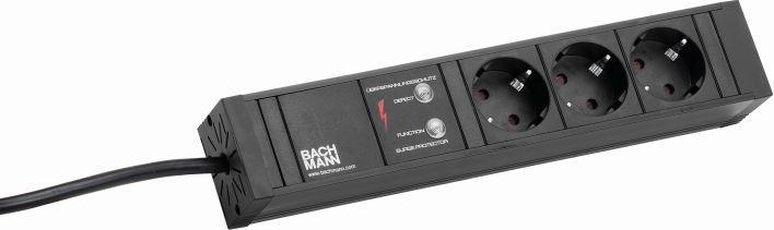 Image du produit Bachmann Profilé pour artisans 12x contact de protection 2m (3x, CEE 7/3, 2 m)