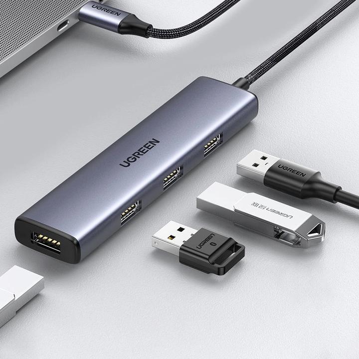 Immagine prodotto Ugreen HUB USB CM473 1x USB-C + 4x USB-A 3.0 (UGR1320) (USB-A, 5 porte)