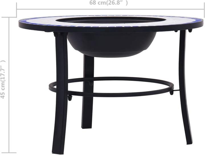 Immagine prodotto vidaXL Feuerschale (68 cm)