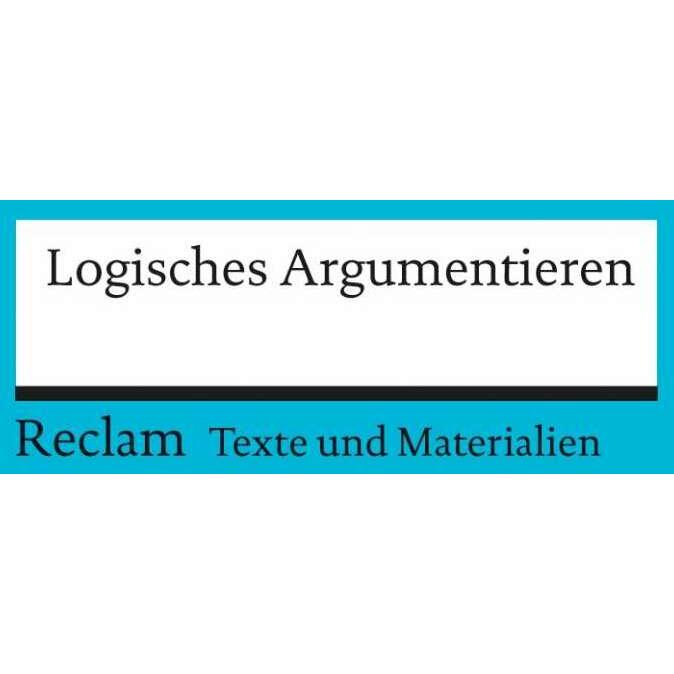 Thumbnail - Logisches Argumentieren, Schulbücher von Wolfgang Weimer