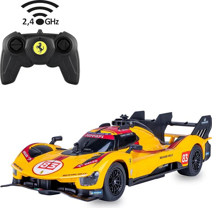 Jamara Ferrari 499P-N83 1:24 gelb 2,4GHz