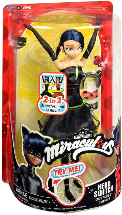 Produktbild Bandai MIRACULOUS Puppe Ladybug mit Outfit V erwandlung 26 cm 4+