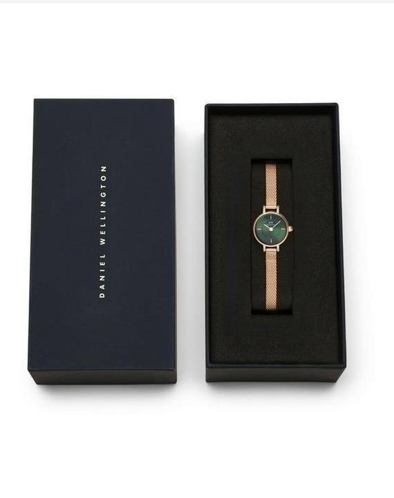Produktbild Daniel Wellington - Petite Mini 19 Melrose RG Emerald DW00100742 (Analoguhr, 40 mm)