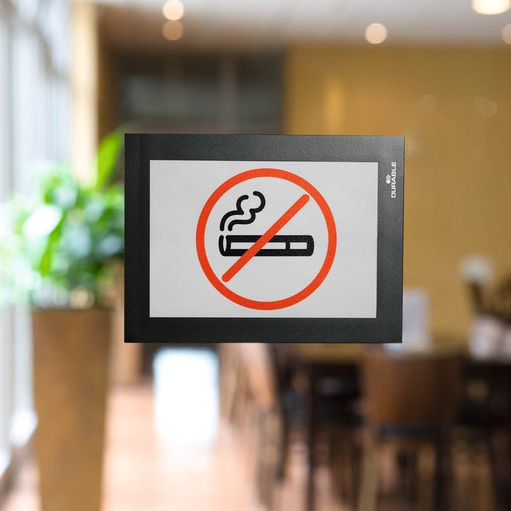 Actual product image Durable Duraframe A6, black, 2 pieces