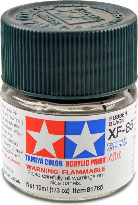 Tamiya M-Acr.XF-85 Rubber Black